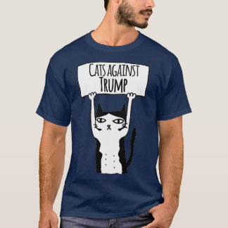Camiseta Gatos contra Trump