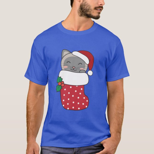 Camiseta Gatos Cuadros En Navidades Se Mueven Por El Retiro (Anverso)