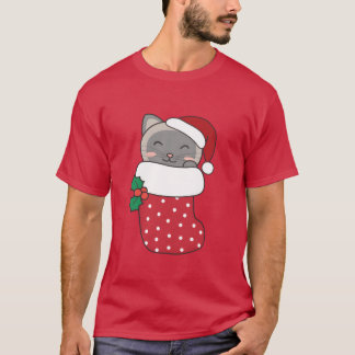 Camiseta Gatos Cuadros En Navidades Se Mueven Por El Retiro