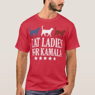 Camiseta Gatos Damas De Kamala 6
