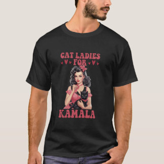 Camiseta Gatos Damas Por La Votación De La Gente Sin Niños