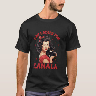 Camiseta Gatos Damas Por La Votación De La Gente Sin Niños 