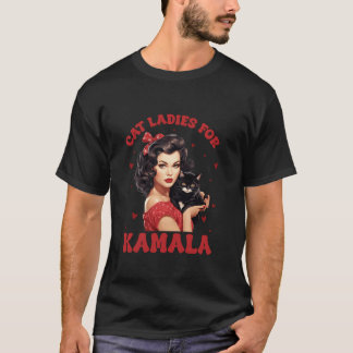Camiseta Gatos Damas Por La Votación De La Gente Sin Niños