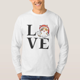 Camiseta Gatos de amor - Santa Kitten