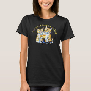 Camiseta Gatos de Año Nuevo perfectos
