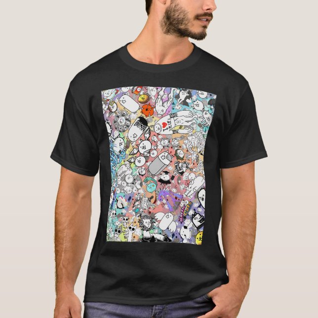 Camiseta Gatos de Batalla (Anverso)