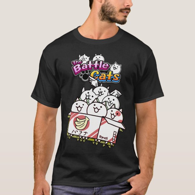 Camiseta Gatos de Batalla (Anverso)