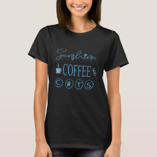 Camiseta Gatos De Café Sunshine Para Gato