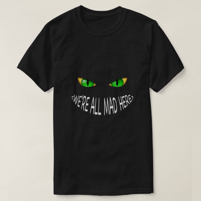 Camiseta Gatos de Cheshire Sonríen de los gatitos de Guay (Diseño del anverso)