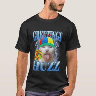 Camiseta Gatos de Chupachups Divertidos Memes Saludos Huzz 