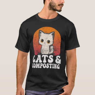 Camiseta Gatos De Compostaje Y Gemelos De Compostaje De Exp