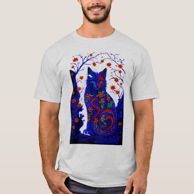 Camiseta gatos de corea (Anverso)