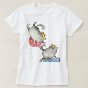 Camiseta Gatos de entrenamiento
