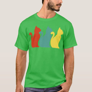 Camiseta Gatos de época Retro Dueño de Gato