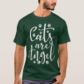 Camiseta Gatos de gato: regalo de ángel