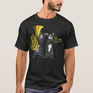 Camiseta Gatos de Guay tocando música divertida de jazz, tu