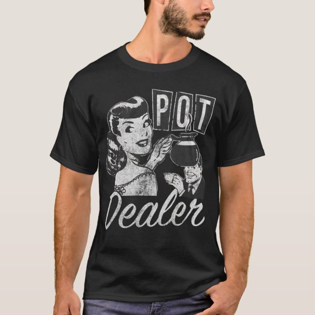 Camiseta gatos de idea de olla (Anverso)