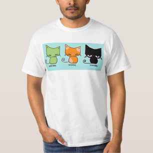 Camiseta Gatos de Kawaii