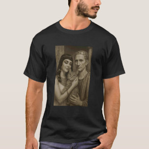 Camiseta Gatos De La Antigüedad Adoraban Cleopatra César Ga