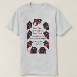 Camiseta Gatos de la Buena Suerte, Louis Wain