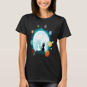 Camiseta Gatos de la Galaxia Universum gatos espaciales ast