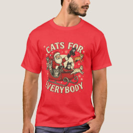 Camiseta Gatos de Navidad 