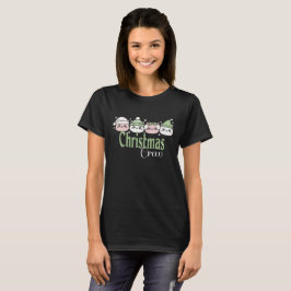 Camiseta Gatos de Navidad Kawaii Pastel