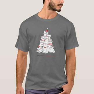 Camiseta Gatos de Navidades divertidos - Familia coincident