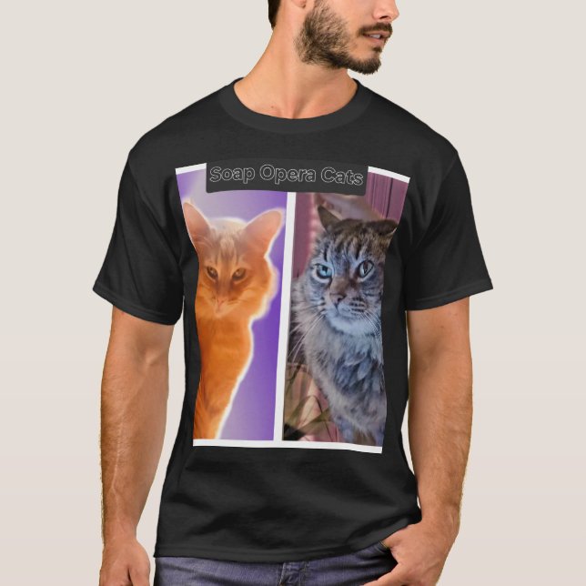 Camiseta Gatos de ópera de jabón (Anverso)
