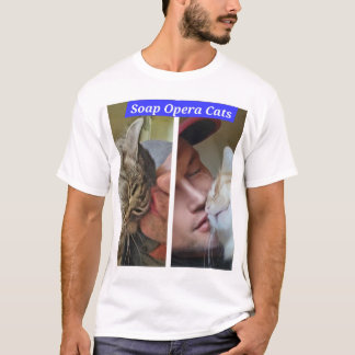 Camiseta Gatos De Ópera De Jabón Disparando Para Besos