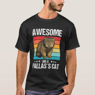 Camiseta Gatos de Pallas Manul Increíble como un gato de Pa