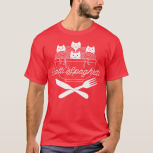Camiseta Gatos de pasta Ramen Catti Spaghetti de Tobe Fonse