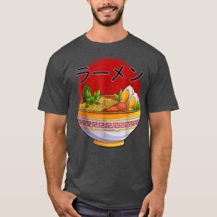 Camiseta Gatos de Ramen Neko Kawaii Anime Regalo de fideos 