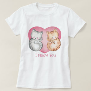 Camiseta Gatos de San Valentín