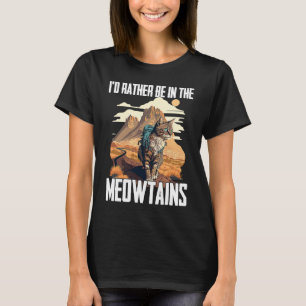 Camiseta Gatos De Senderismo De Guay Para Hombres Mujeres H