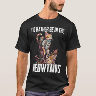 Camiseta Gatos De Senderismo De Guay Para Hombres Mujeres H
