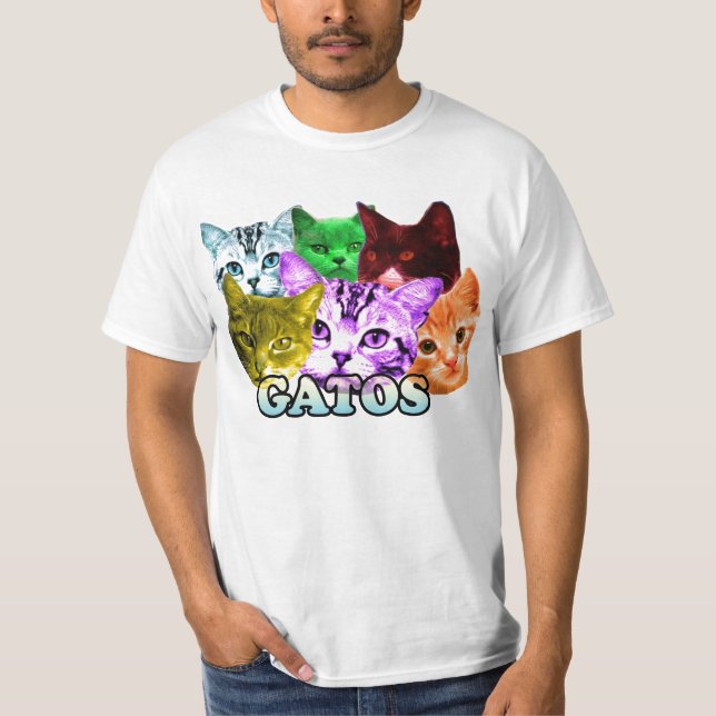 Camiseta GATOS de sharkcat (Anverso)