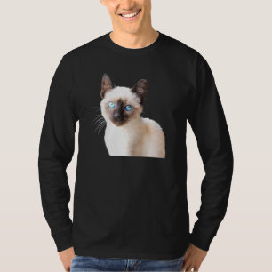 Camiseta Gatos De Tés Critico Siameses Para Gato Madre Asiá