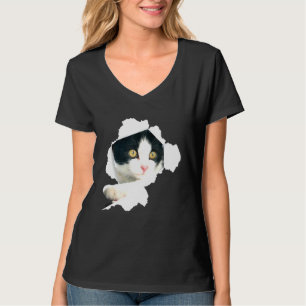 Camiseta Gatos De Tuxedo Gatos Gatos De Ropa Torta Gatito