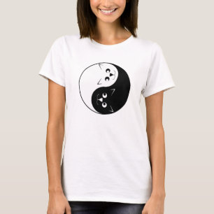 Camiseta Gatos de YinYang