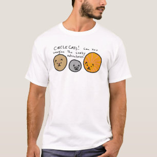 Camiseta Gatos del círculo