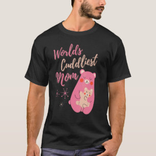 Camiseta Gatos del Día de la Madre más Cuddles del Mundo