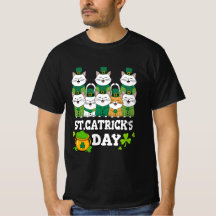 Gatos del Día de los Catratos de San Patricio para