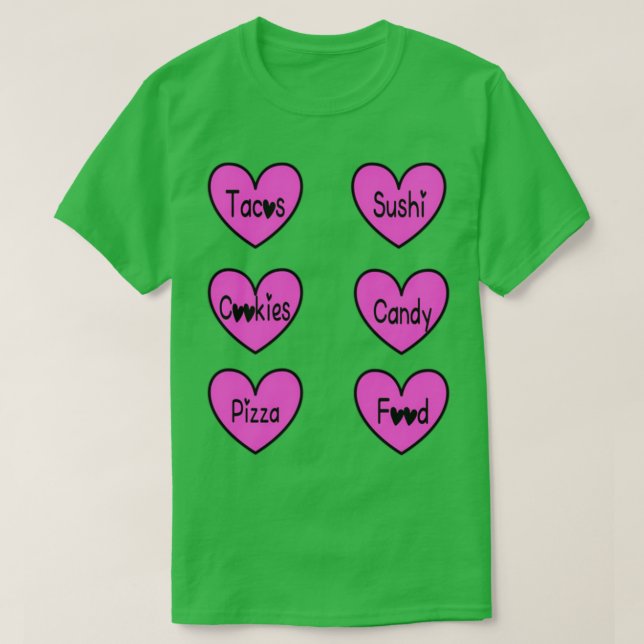 Camiseta gatos día de San Valentín (18) (Diseño del anverso)