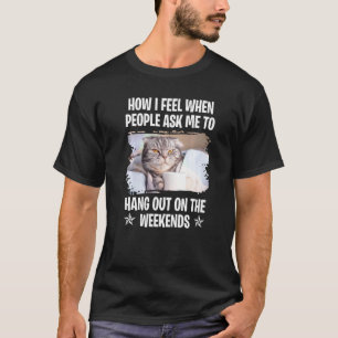 Camiseta Gatos diciendo Perezoso diciendo Gruñón 15