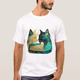 Camiseta Gatos diurnos y nocturnos