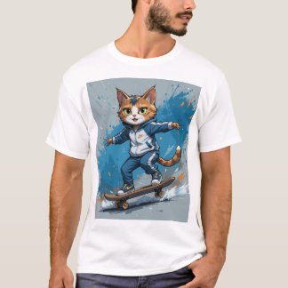 Camiseta gatos divertidos