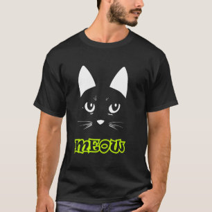 CAMISETA GATOS DIVERTIDOS MAULLIDO DIVERTID