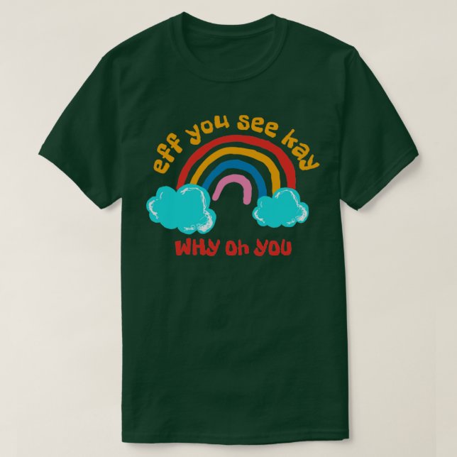 Camiseta Gatos eff que ves kay (Diseño del anverso)
