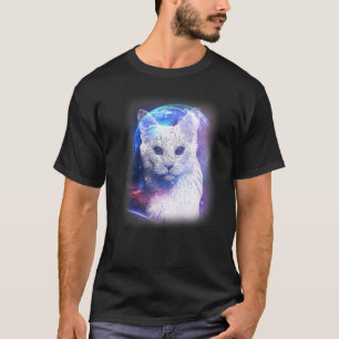 Camiseta Gatos En El Espacio Astral Astronauta Cósmico Gala